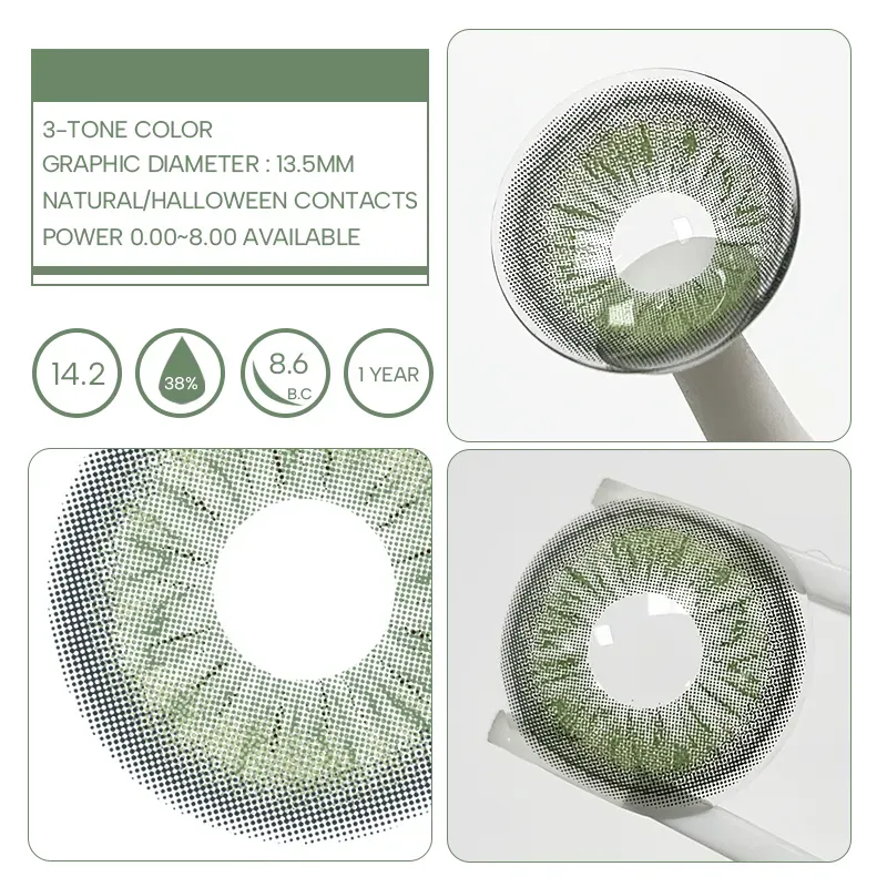 EyeLensy Perola Green | 1 Year