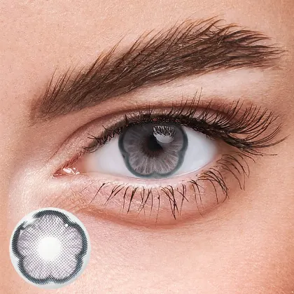 EyeLensy Sakura Blue Grey  | 1 Year