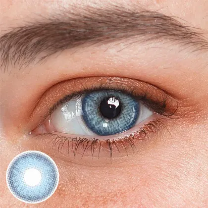 EyeLensy Marsala Blue | 1 Year
