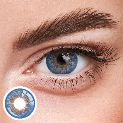 EyeLensy Peacock Blue | 1 Year